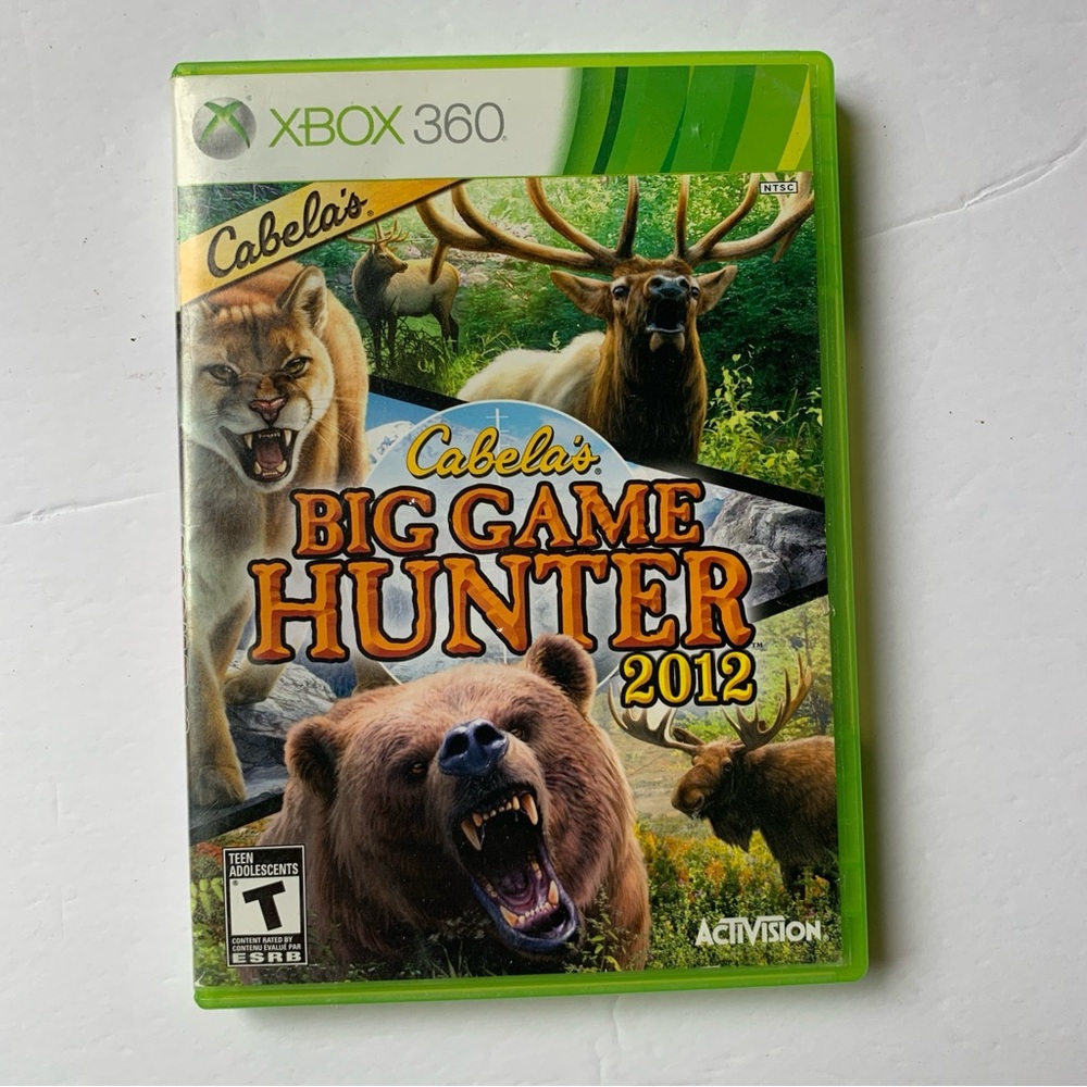 💚 Cabela's Big Game Hunter 2012 Xbox 360